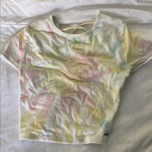 Tie-Dye cropped T-Shirt